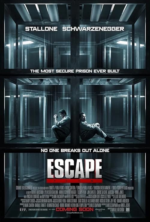 Escape Plan film posteri