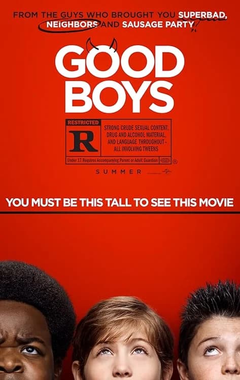 Good Boys film posteri