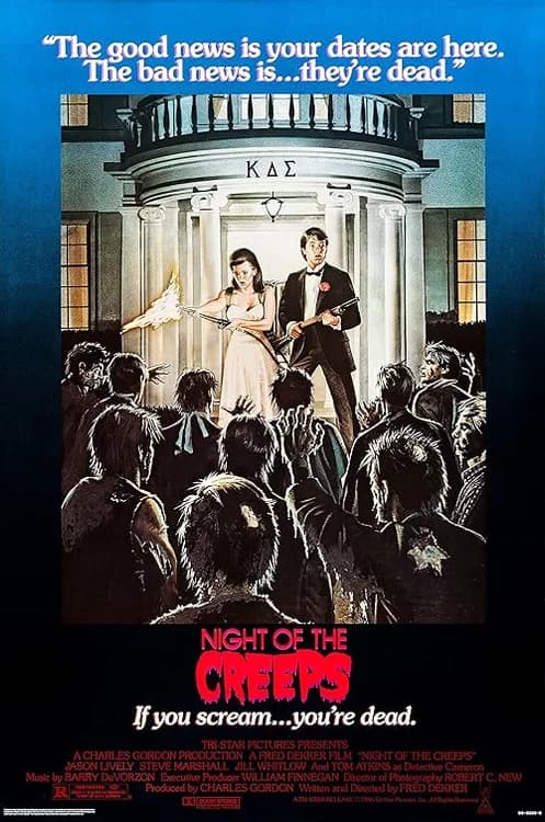 Night of the Creeps film posteri