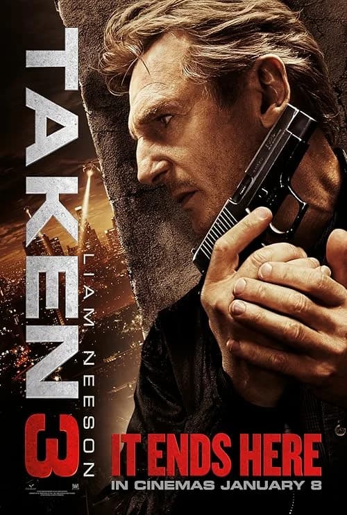Taken 3 film posteri