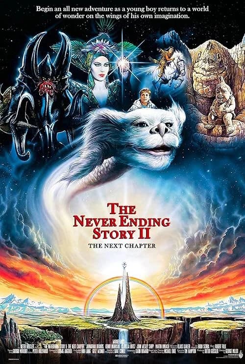 The NeverEnding Story II: The Next Chapter film posteri